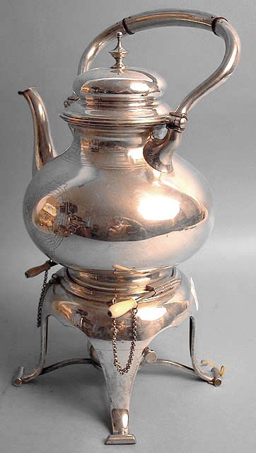 GERMAN SILVER SAMOVAR VINTAGE DEUTSCHER SILBER SAMOWAR ANTIK 1890 