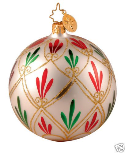 RADKO 1013891 FOLKLORE FANTASY 1  BALL ORNAMENT RETIRED  