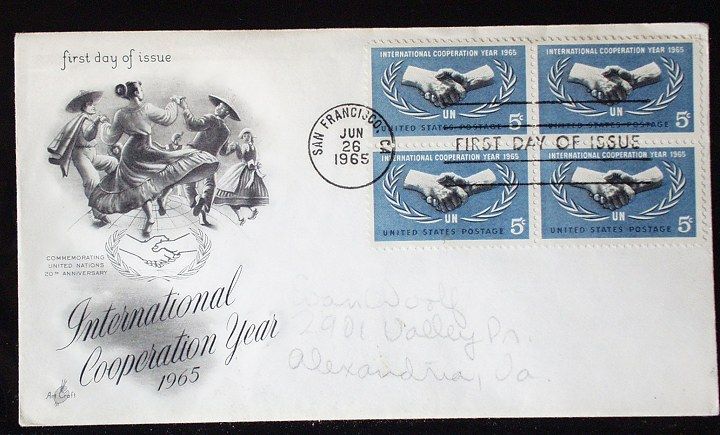 Kenmore First Day Covers 1945 1970 Stamp Set Collector 100 count 