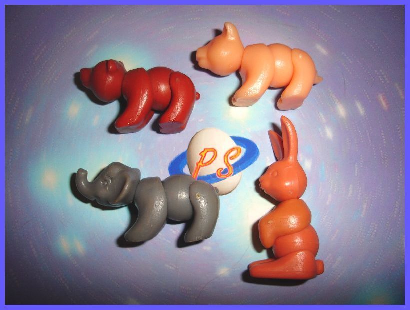 KINDER SURPRISE SET   BALL ANIMALS   GERMANY 1987  