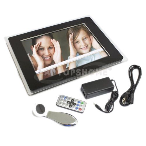 New 12.1 Inch Digital Photo Picture Frame SD MMC  MPG4 Player 