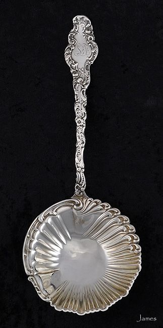 Sterling Serving Spoon by Wm. B. Durgin Co.Watteau 1891  