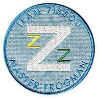 FROGMAN TEAM ZISSOU PATCH   LAQ02  