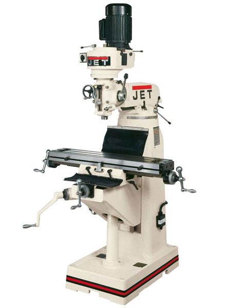 JET JVM 836 VERTICAL MILLING MACHINE   NEW SINGLE PHASE  