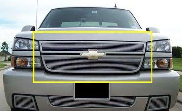 05 06 Chevy Silverado 2500 HD Upper Billet Grille Grill  