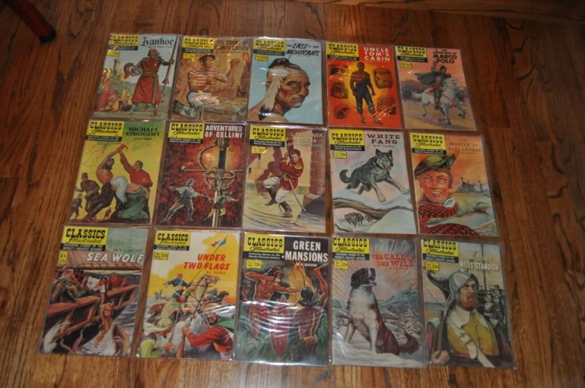 Lot of 30 Classic Illustrated Comics #2   #169 Very Good  