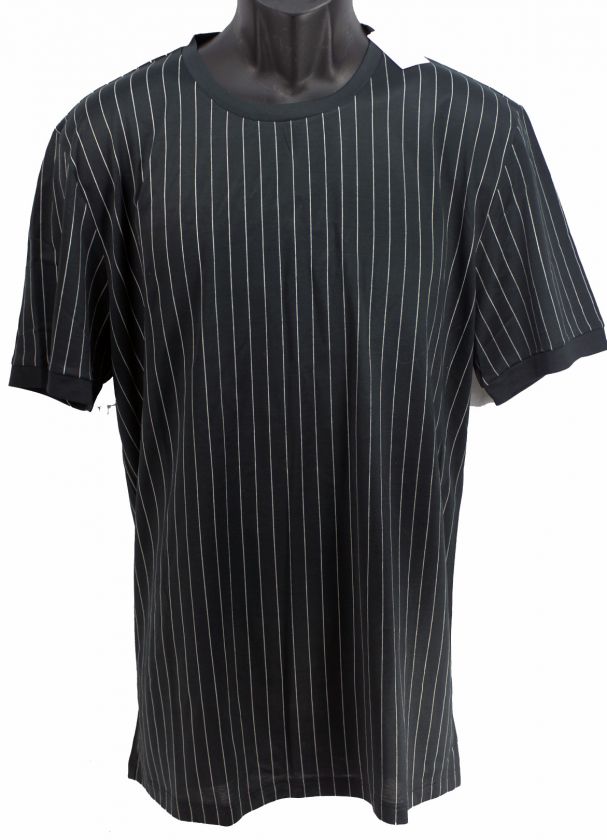 NEW ERMENEGILDO ZEGNA 100%AUTH BEAUT BLK PINSTRIPE SHIRT XL  