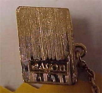 Avon Stick Pin/Tie Pin w/goldtone mini telephone 10028C  