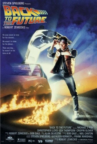 BACK TO THE FUTURE   MOVIE POSTER (SIZE 24 X 36)  