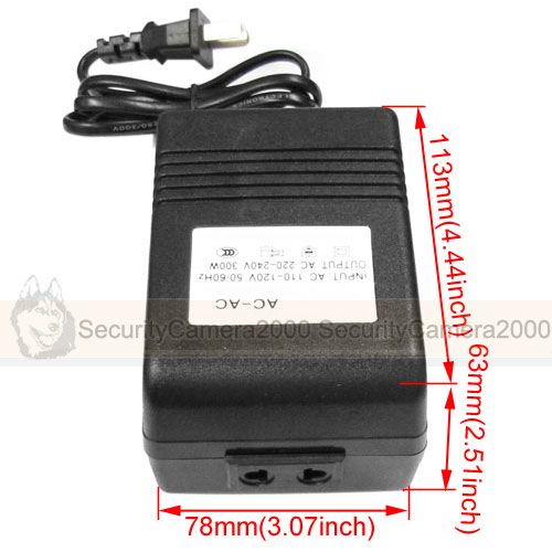 AC 110V To 220V, Power Converter, Transformer, 300W www 