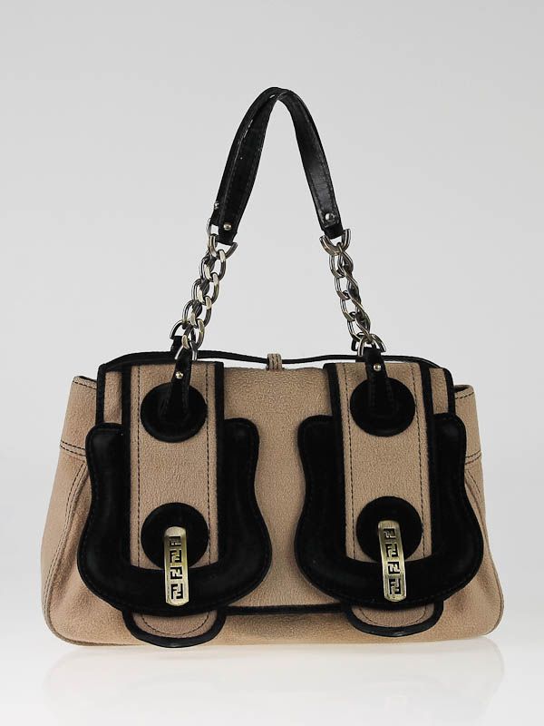 Fendi Camel Cashmere B. Bag  