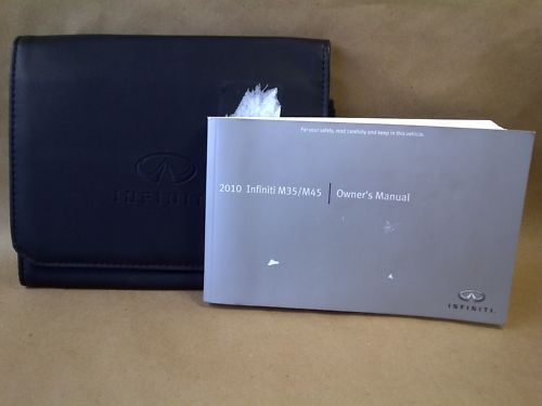 Infiniti 2010 M35   M45   Owners Manual  