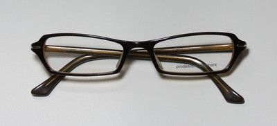 NEW PRODESIGN DENMARK 1639 52 17 RX BLACK/SILVER EYEGLASSES/GLASSES 