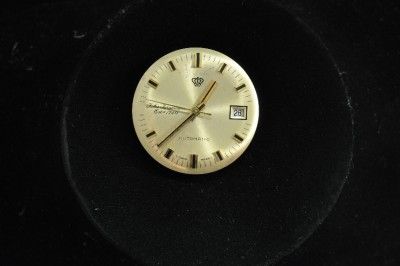   MENS JULES JURGENSEN AUTOMATIC WRISTWATCH MOVEMENT CALIBER 1716  