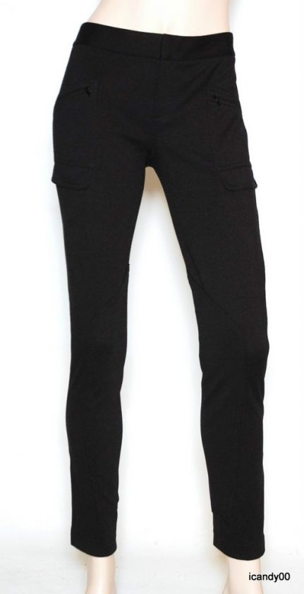 NWT $178 TAHARI JERSEY KNIT SHELBY PANTS ~BLACK *4 787724736346  