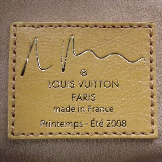 LOUIS VUITTON Aquarelle Watercolor Jamais Marron Bag  