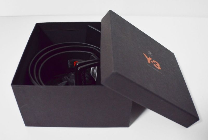 Yohji Yamamoto Japan Lux Leather Belt  