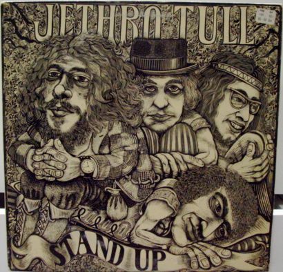 JETHRO TULL stand up LP VG+ 1969 ILPS 9103 UK PINK  