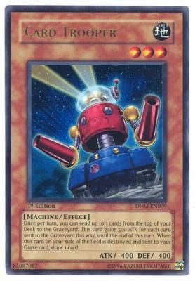 YuGiOh Jaden Yuki Card Trooper Ultra Rare DP03 EN009  