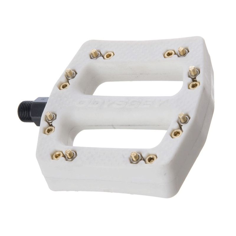 Odyssey JCPC Pedals White JC PC BMX Pedals  