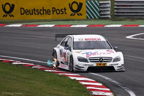 MINICHAMPS MERCEDES BENZ C CLASS Suzie Stoddart DTM 2008 143 Mortara 