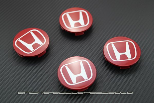   RED H STYLE For Honda CRV ACURA ACCORD CIVIC S200 TYPE R 68MM  