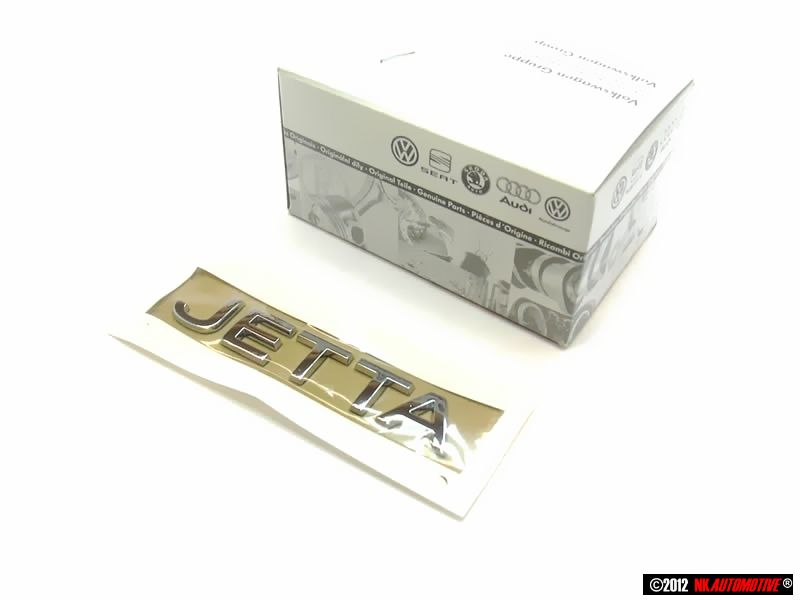 VW JETTA 5/MK5/V JETTA REAR BOOT BADGE EMBLEM  