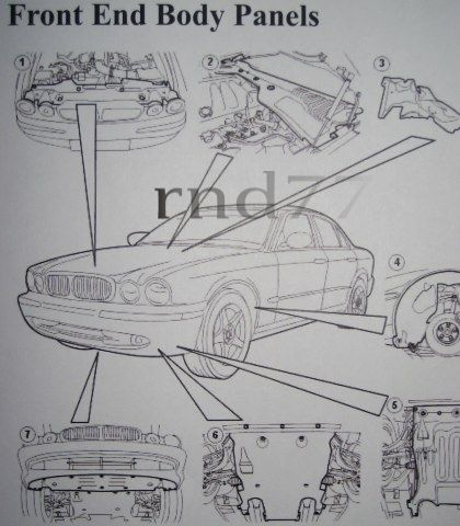 JAGUAR XJ XJ6 XJ8 X350 WORKSHOP REPAIR SERVICE MANUAL 2005   2009 