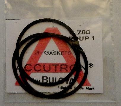 Case Gaskets for 218 Bulova Accutron Watches Free Ship  