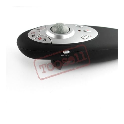 Wireless USB Trackball Remote Presentation Pointer US New  