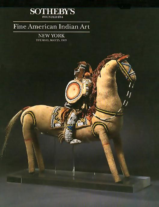 Sothebys Fine Native American Indian Art 1993  