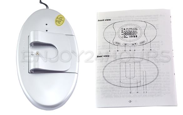 New Pedometer Fat Calorie Monitor Analyzer Time counter  