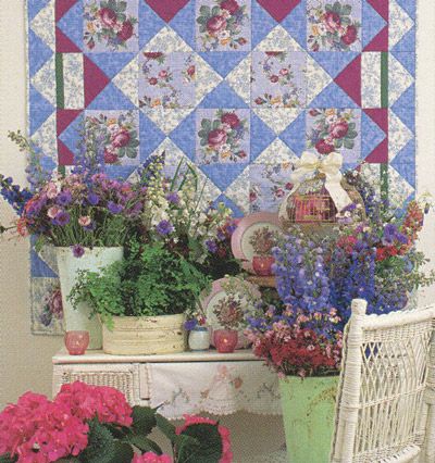 BEST OF FLORAL BOUQUET QUILTS In The Beginning NEW BOOK  