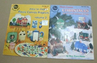 Boye Plastic Canvas Projects, Christmas Village  