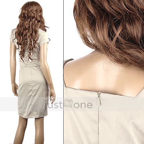 Women Business Formal Evening Party Cocktail Elegant Office Lady OL 