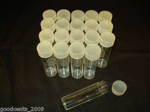 20 Penny Whitman Harris Round Coin Tubes  