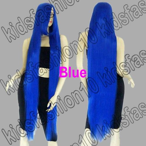 28~51 Inch  Long Hair Heat Resistant Straight Cosplay Wig 