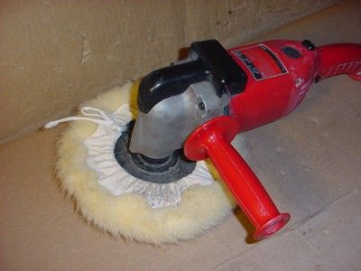MILWAUKEE 7 HEAVY DUTY POLISHER MODEL 5455 . THIS IS IN GREAT 