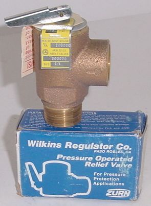 Wilkins Pressure Relief Valve P1000 A 75 PSI 1 lot of 4  