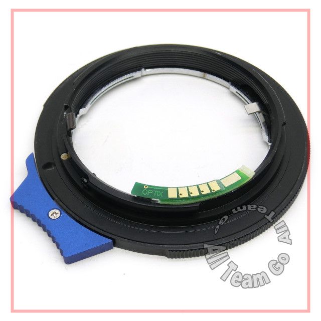 Nikon G to Eos Adapter with Optix V6 AF Confirm PCB Chip for Canon EOS 