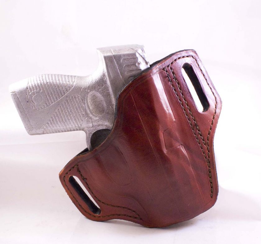 Custom Taurus 709 Slim Brown OWB Holster  