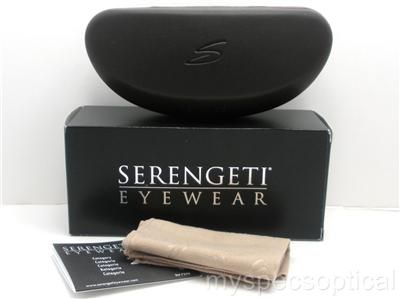 Serengeti 7094 Small Aviator Gun Polarized New Authen  