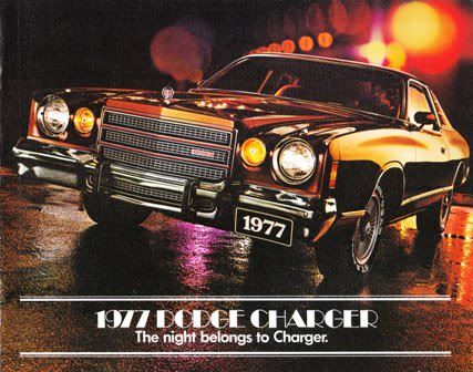 1977 77 Dodge Charger original sales brochure MINT  