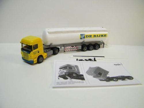 Herpa Scania R Tanker De Rijke 154628 1/87th Scale  