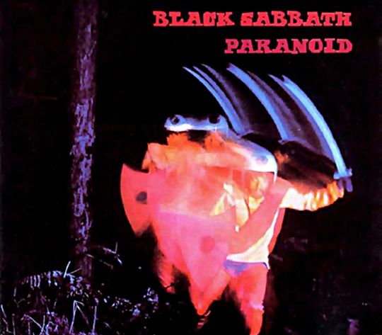 Black Sabbath   Paranoid album Cover T shirt  