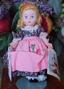 1975 MADAME ALEXANDER MARY, MARY DOLL  ALEX MOLD  