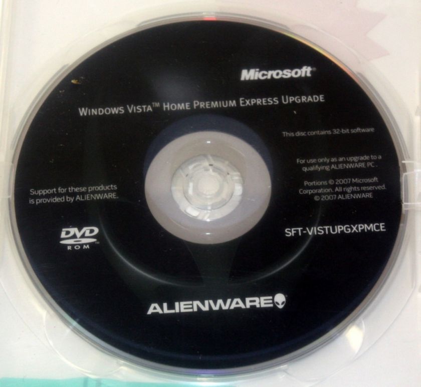 New Alienware A51 Upgrade FOR XP MCE OS CUSTOMERS  