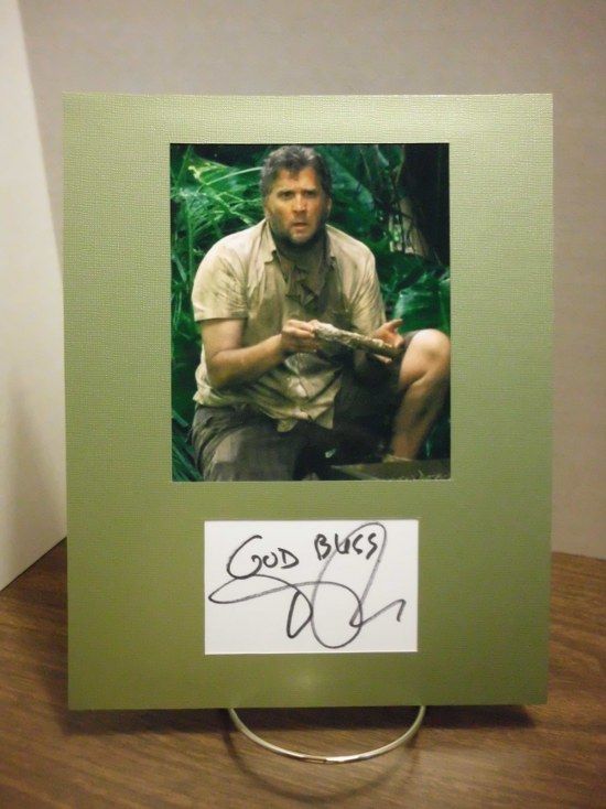 Daniel Roebuck Autograph LOST TV SHOW Display Signed Signature COA 