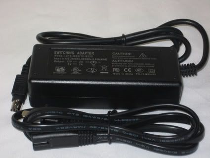 NUEVA 12V fuente de alimentación del adaptador de transferencia JHS 