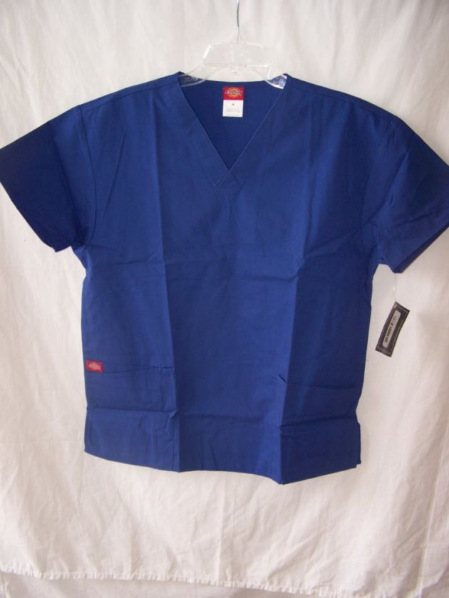 NWT Dickies Medical SANDWASHED 10101 Unisex V Neck Scrub Top ALL SIZES 